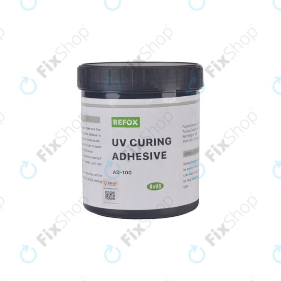 Refox AD-100 - UV Curing Waterproof Adhesive (1kg)