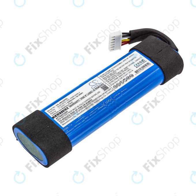 Battery for JBL Xtreme 2, 5200mAh, Li-ion, 7.4V, SUN-INTE-103, HQ