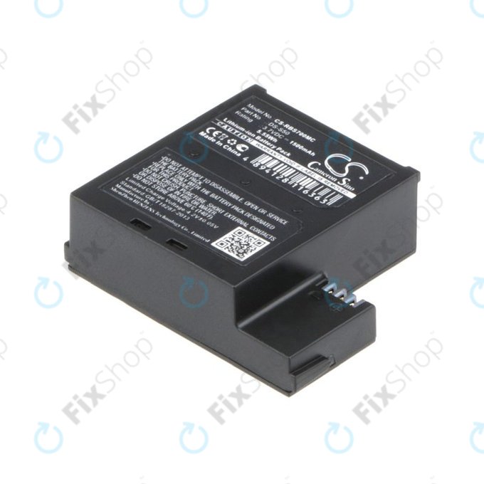 Battery for AEE D33, magicae S50, S70, 1500mAh, Li-Ion, 3.7V, DS-S50, HQ