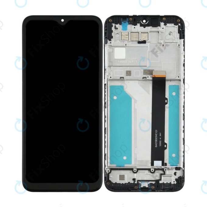 LG K41S - LCD Display + Touch Screen + Frame (Black) TFT