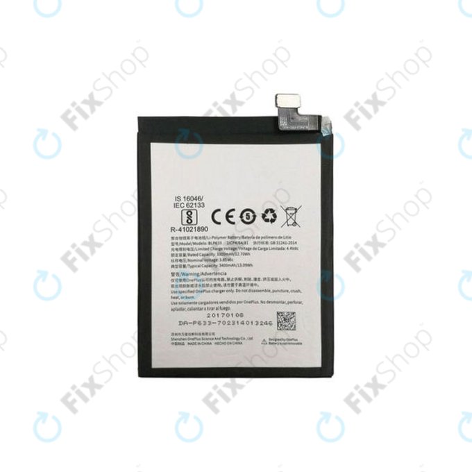 OnePlus 3T - Battery BLP633 3400mAh