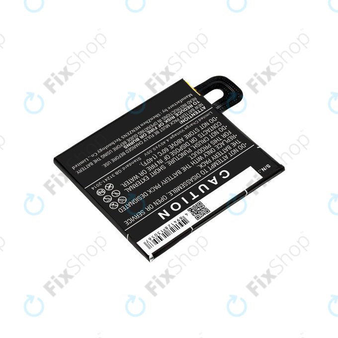 Battery for Google Pixel 2 G011A, 2700mAh, Li-Pol, 3.85 V, G011A-B, HQ