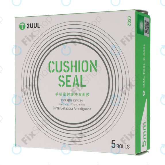 Foam sealing tape for display frame and back glass, 2UUL CS02, (5mm, 5pcs)