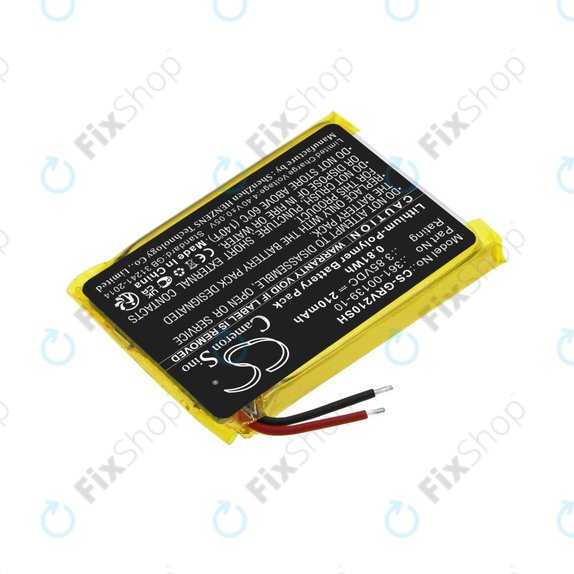 Battery for Garmin Venu 2, 210mAh, Li-Pol, 3.85V, 361-00139-10, HQ