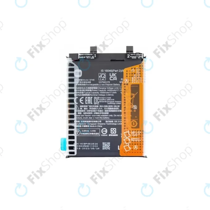Xiaomi 12, 12X - Battery BP46 4500mAh - 460200009C1G Genuine Service Pack