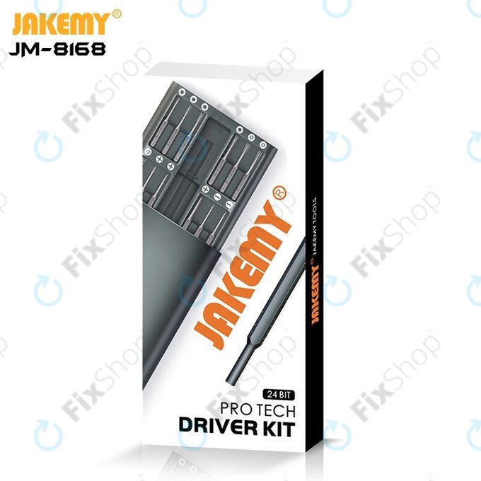 Jakemy JM-8168 - Multi-Purpose Magnetic Precision Screwdriver Set 24in1