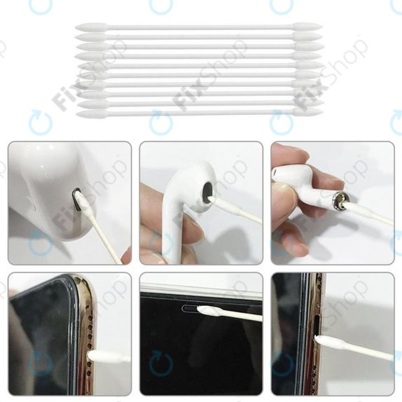 Cotton Swabs for Phone & Headphone Cleaning (25pcs)