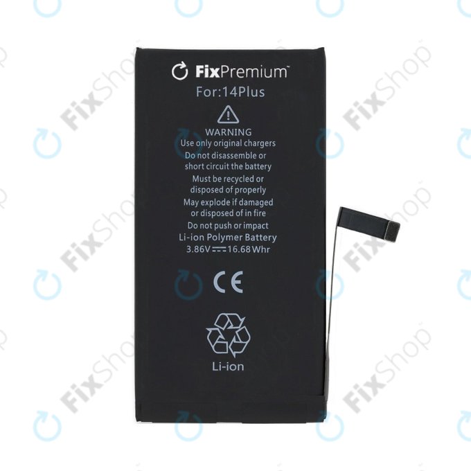 Battery for iPhone 14 Plus, Tag On, 4323mAh