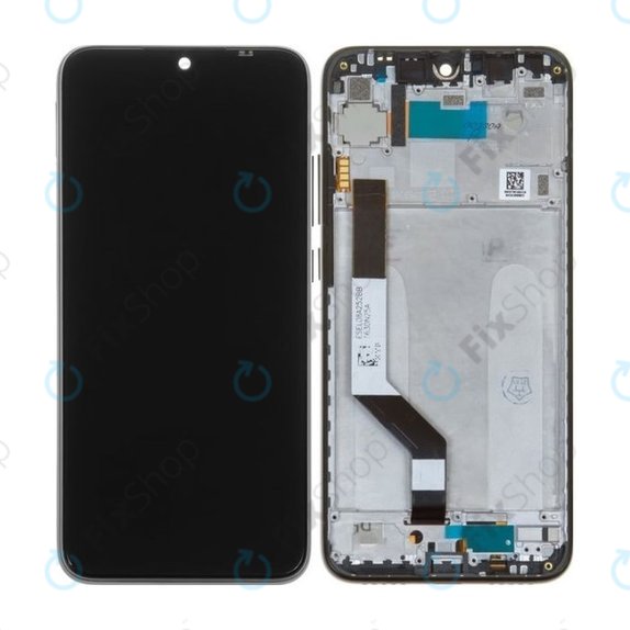 Xiaomi Redmi Note 7 - LCD Display + Touch Screen + Frame (Space Black) - 5606100920C7, 560610100033, 560610125033 Genuine Service Pack