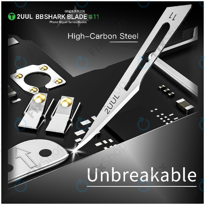 Shark Blade No.11, BB, 2UUL DA18, 100pcs/Box