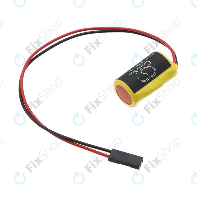 Battery for Siemens Simatic S7-300, 400, 900mAh, Li-MnO2, 3V, 575332TA, HQ