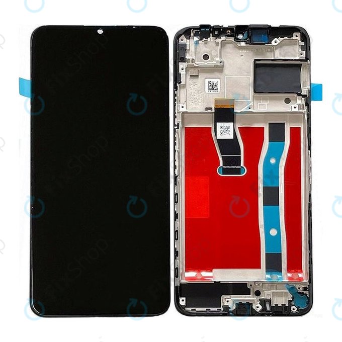 Huawei Nova Y70 Mega-L29E - LCD Display + Touch Screen + Frame (Midnight Black) - 02354WHN Genuine Service Pack
