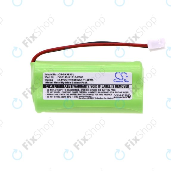 Battery for Gigaset A12, A140, A160, AL140, AS140, 650mAh, Ni-MH, 2.4V, V30145-K1310-X383, HQ