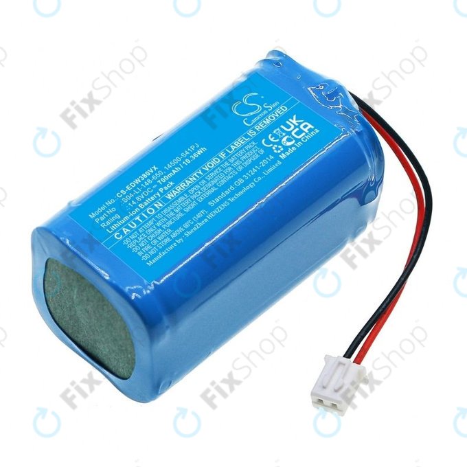 Ecovacs Winbot W-series - Battery S04-LI-148-650, 14500-S41PJ Li-Ion 14.8V 700mAh HQ