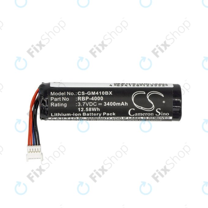 Battery for Datalogic GM4100, 4400, 3400mAh, Li-ion, 3.7V, 128000894, HQ