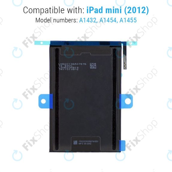 Battery for iPad Mini, 4400mAh