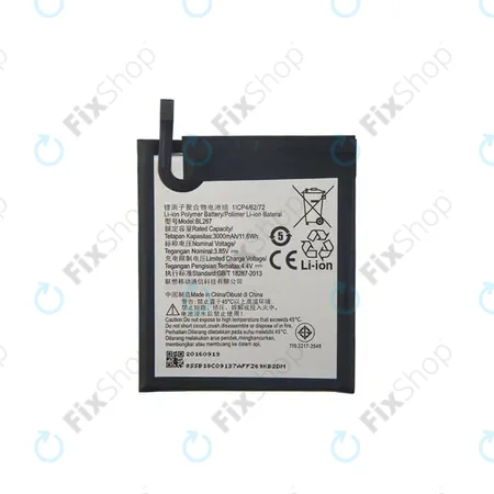 Lenovo K6 K33a48 - Battery BL267 3000mAh