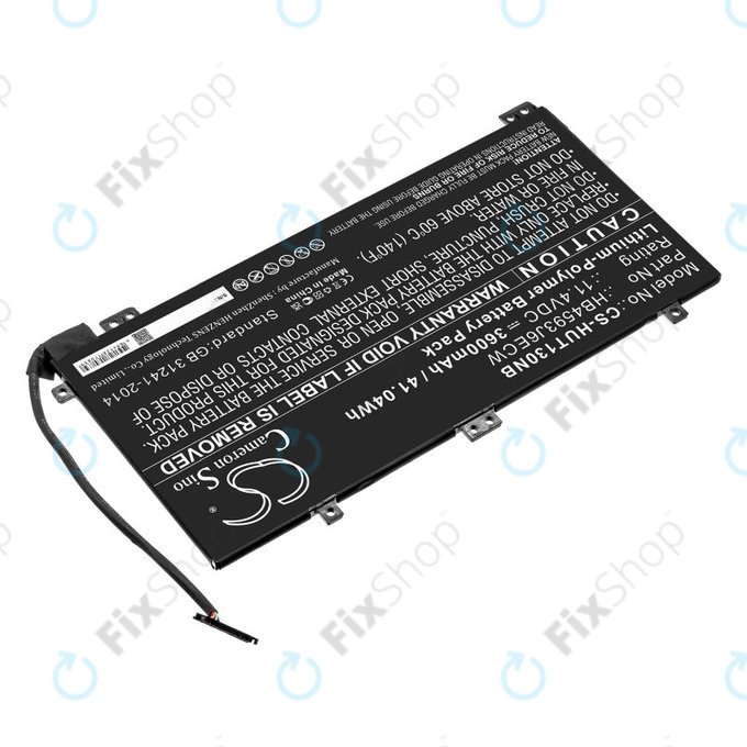 Battery for Huawei MateBook 13, 13 i7, 3600mAh, Li-Pol, 11.4V, HB4593J6ECW, HQ