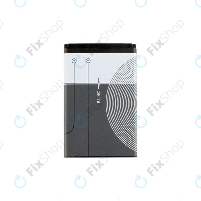 Nokia 107, 108, C2-05, X2, 1000, 2000, 3000, 5000, 6000, 7000-series - Battery BL-4C 890mAh