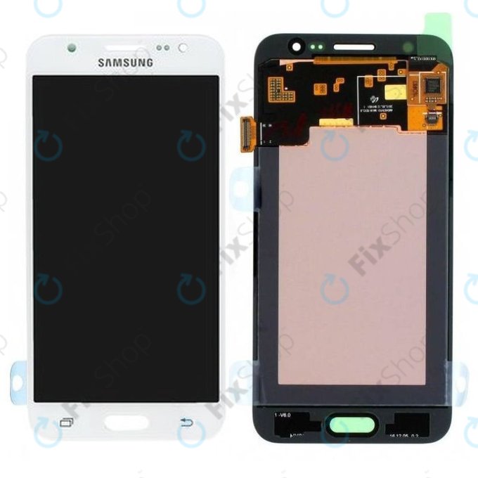 Samsung Galaxy J5 J500F - LCD Display + Touch Screen (White) - GH97-17667A Genuine Service Pack