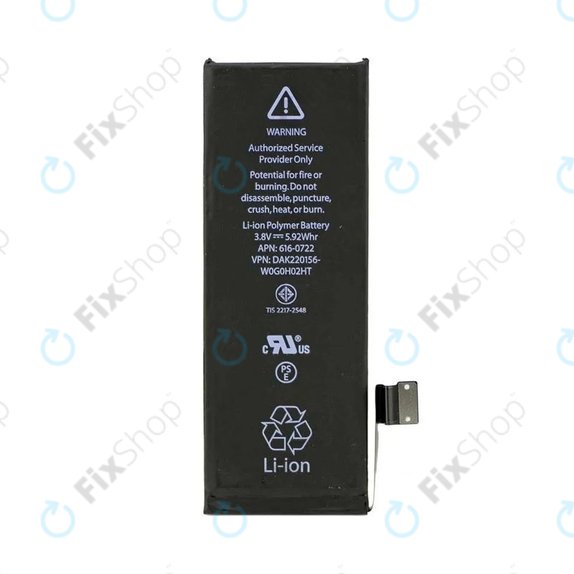 Battery for iPhone 5S, 1560mAh