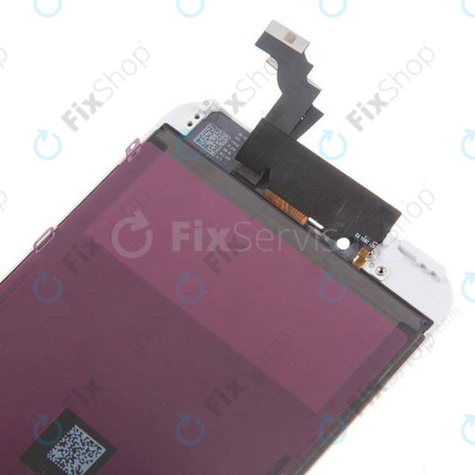 Display for iPhone 6 Plus, White, Touch Screen with Frame