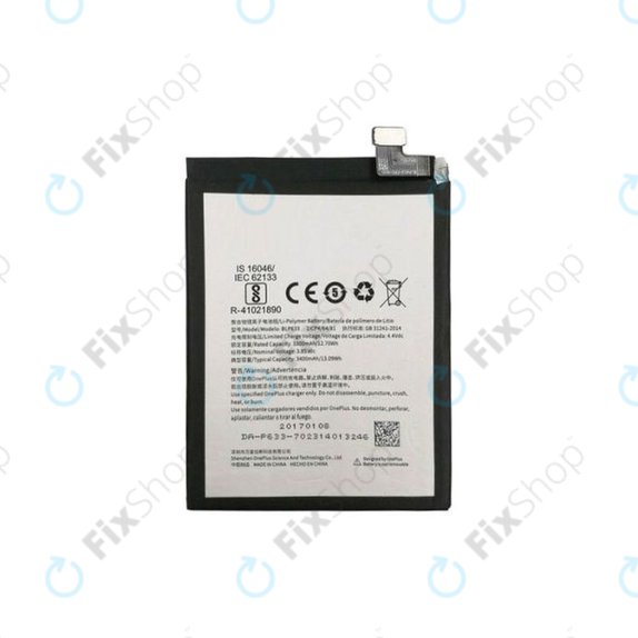 OnePlus 3T - Battery BLP633 3400mAh