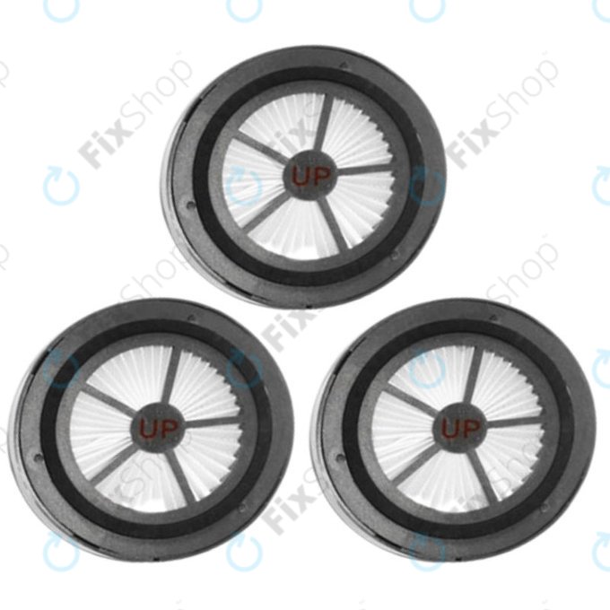 Proscenic P10, P11, U11 - HEPA Filter (Black) - 3pcs