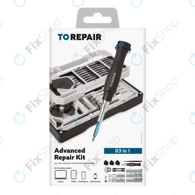 SBS - Advanced Repair Kit with Magnetic Bits 83in1