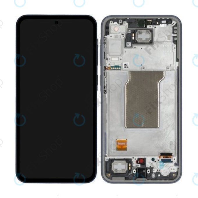 Samsung Galaxy A35 A356B - LCD Display + Touch Screen + Frame (Awesome Navy) - GH82-34223A Genuine Service Pack