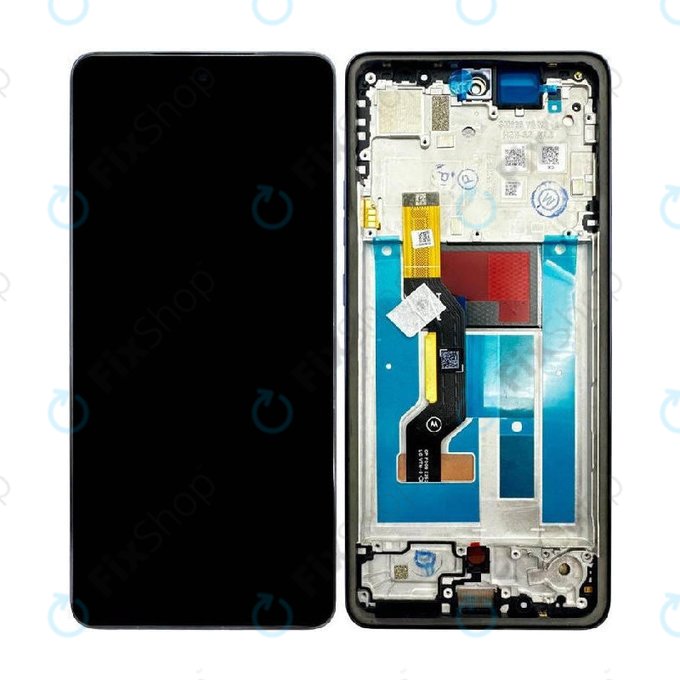 Display for Motorola Moto G86 5G, Touch Screen with Frame, Spellbound, 5D68C30474, Genuine Service Pack