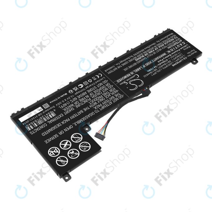 Battery for Lenovo IdeaPad 5 Pro 14ITL6, 4750mAh, Li-Pol, 11.52V, L20C3PF1, HQ