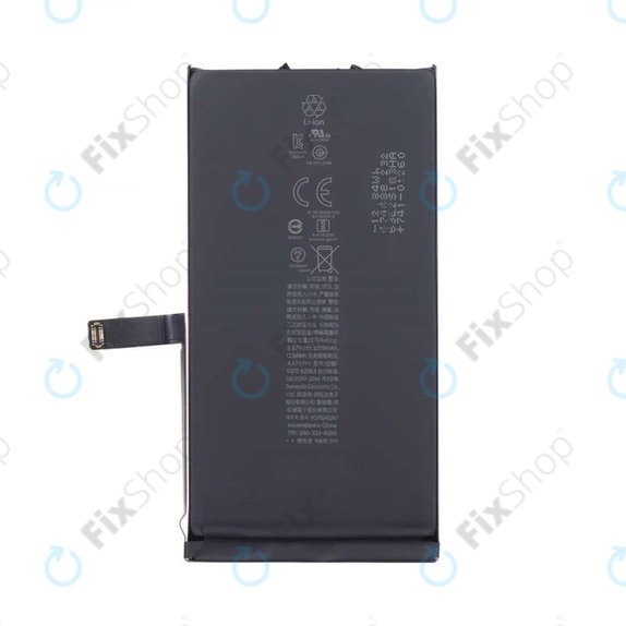 Battery for iPhone 14, 3279mAh, A2863, Service Pack