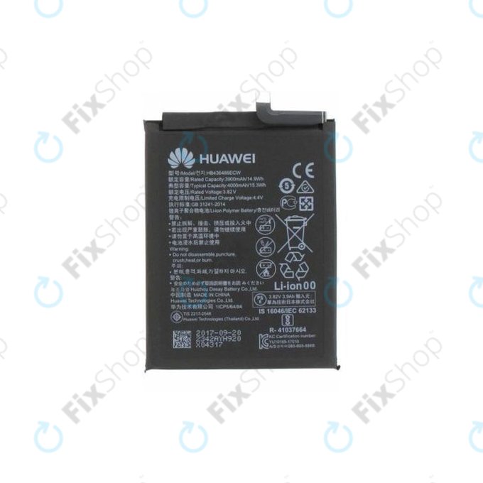 Huawei Mate 10 Pro BLA-L29, P20 Pro, Mate 10, View 20, Mate 20, Honor 20 Pro - Battery HB436486ECW 4000mAh - 24022342, 24022827 Genuine Service Pack