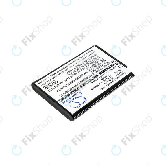 Battery for Nintendo New 3DS, 1200mAh, Li-Ion, 3.7V, KTR-003, HQ