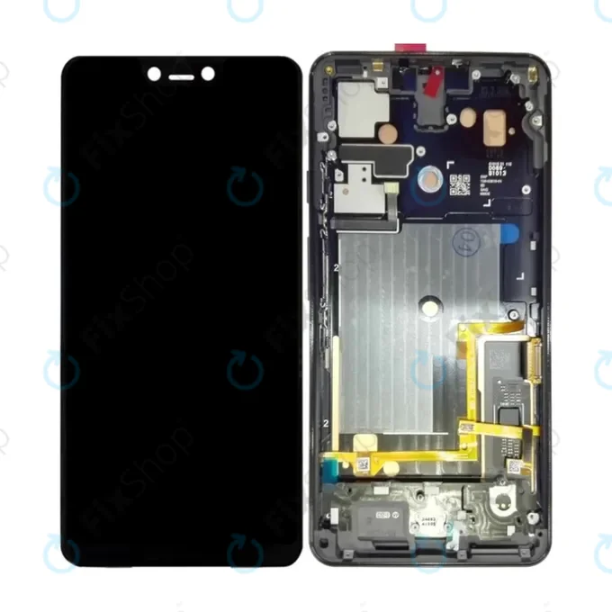 Google Pixel 3 XL - LCD Display + Touch Screen + Frame (Just Black) TFT