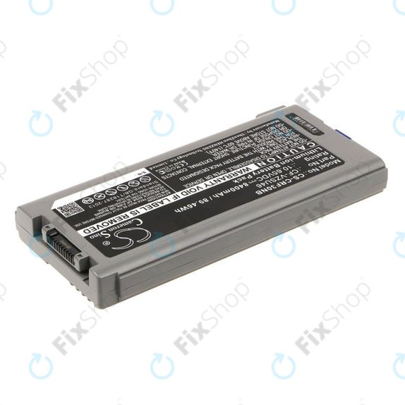 Battery for Panasonic Toughbook CF-30, 31, 53, 8400mAh, Li-Ion, 10.65V, CF-VZSU46, HQ