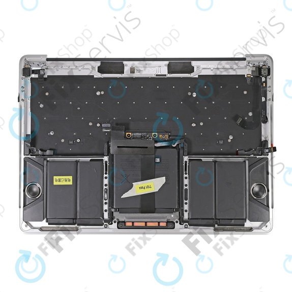 Apple MacBook Pro 13" A1706 (Late 2016 - Mid 2017) - Top Keyboard Frame + Keyboard US + Microphone + Trackpad + Speakers (Silver)