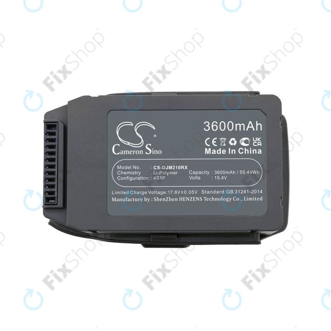 Battery for DJI Mavic 2 Pro, Mavic 2 Zoom, 3600mAh, Li-Pol, 15.4V, FB2-3850, HQ