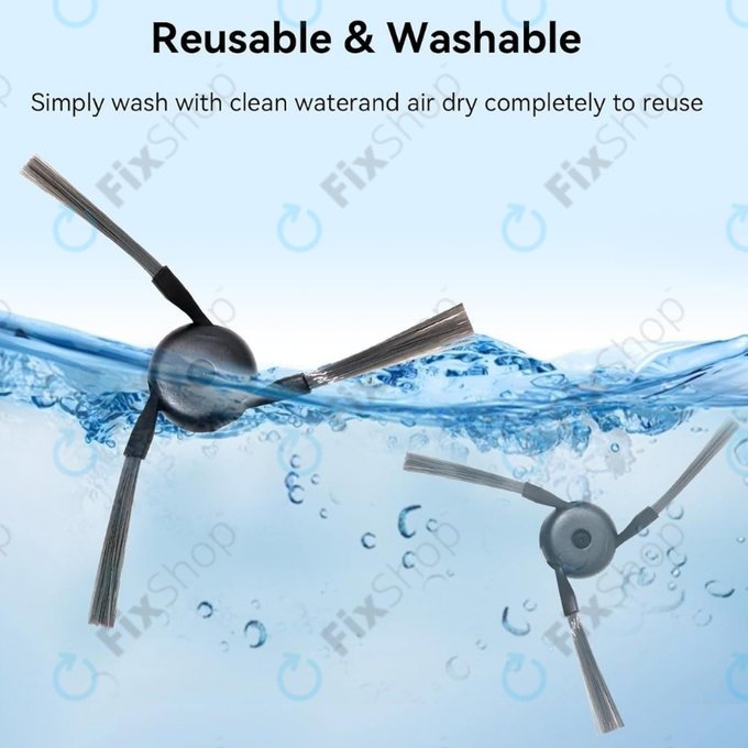 Side Brush, 2pcs for Xiaomi Dreame X50 Ultra, X40 Ultra, L40 Ultra, L40s Pro Ultra, Mova V50 Ultra, P60