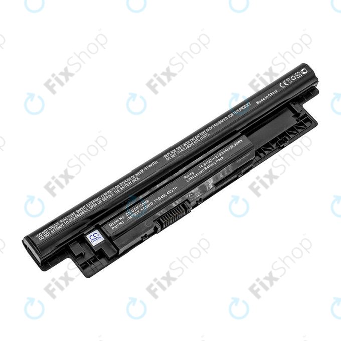 Battery for Dell Inspiron 14R, 15, 15R, N3521, 2700mAh, Li-Ion, 14.8V, MR90Y, HQ