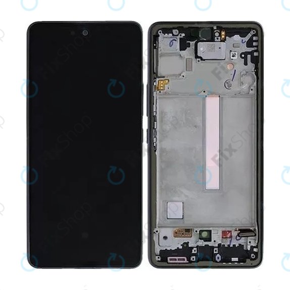 Samsung Galaxy A73 A736 - LCD Display + Touch Screen + Frame (Black) TFT