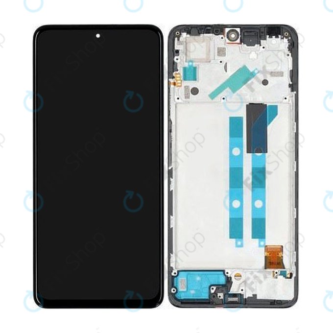 Xiaomi Redmi Note 11 Pro 4G, 5G - LCD Display + Touch Screen + Frame (Graphite Grey) - 5600010K6S00, 5600010K6T00 Genuine Service Pack