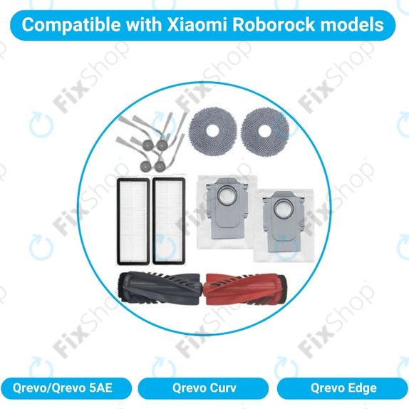 Xiaomi Roborock Qrevo, Qrevo Curv, Qrevo Edge, Qrevo 5AE - Complete set