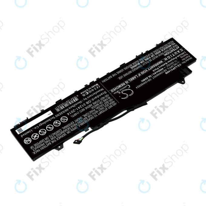 Battery for Lenovo Ideapad 5 14, Xiaoxin Air 14 2020, 4900mAh, Li-Pol, 11.55V, 5B10W86957, HQ