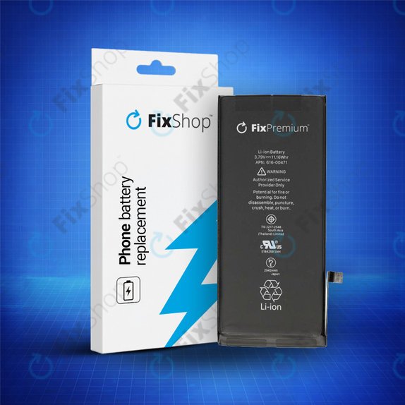 Battery for iPhone XR, 2942mAh, FixPremium