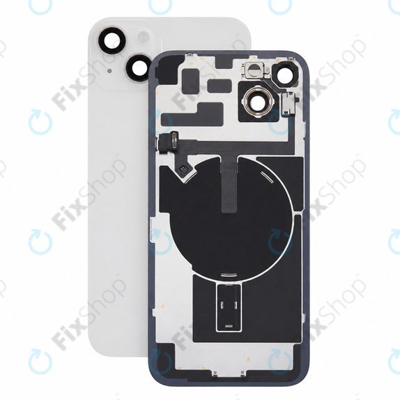 Rear Housing Glass for iPhone 14 Plus, Starlight, Pulled A