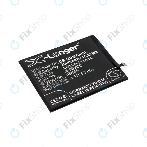 Battery for Xiaomi Redmi Note 7, 3900mAh, Li-Pol, 3.85 V, BN4A, HQ