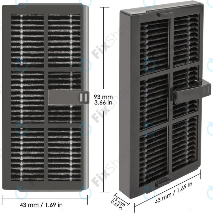 HEPA Filter, 2pcs for Xiaomi Dreame X40 Ultra, L40 Ultra, X30 Ultra, L10s Ultra Gen2, L10s Pro Ultra, Mova E30 Ultra