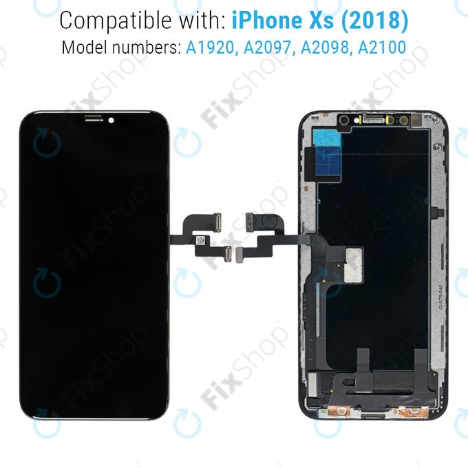 Apple iPhone XS - LCD Display + Touch Screen + Frame Refurbished PRO